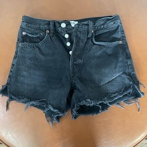 Agolde Parker shorts (long) size 25